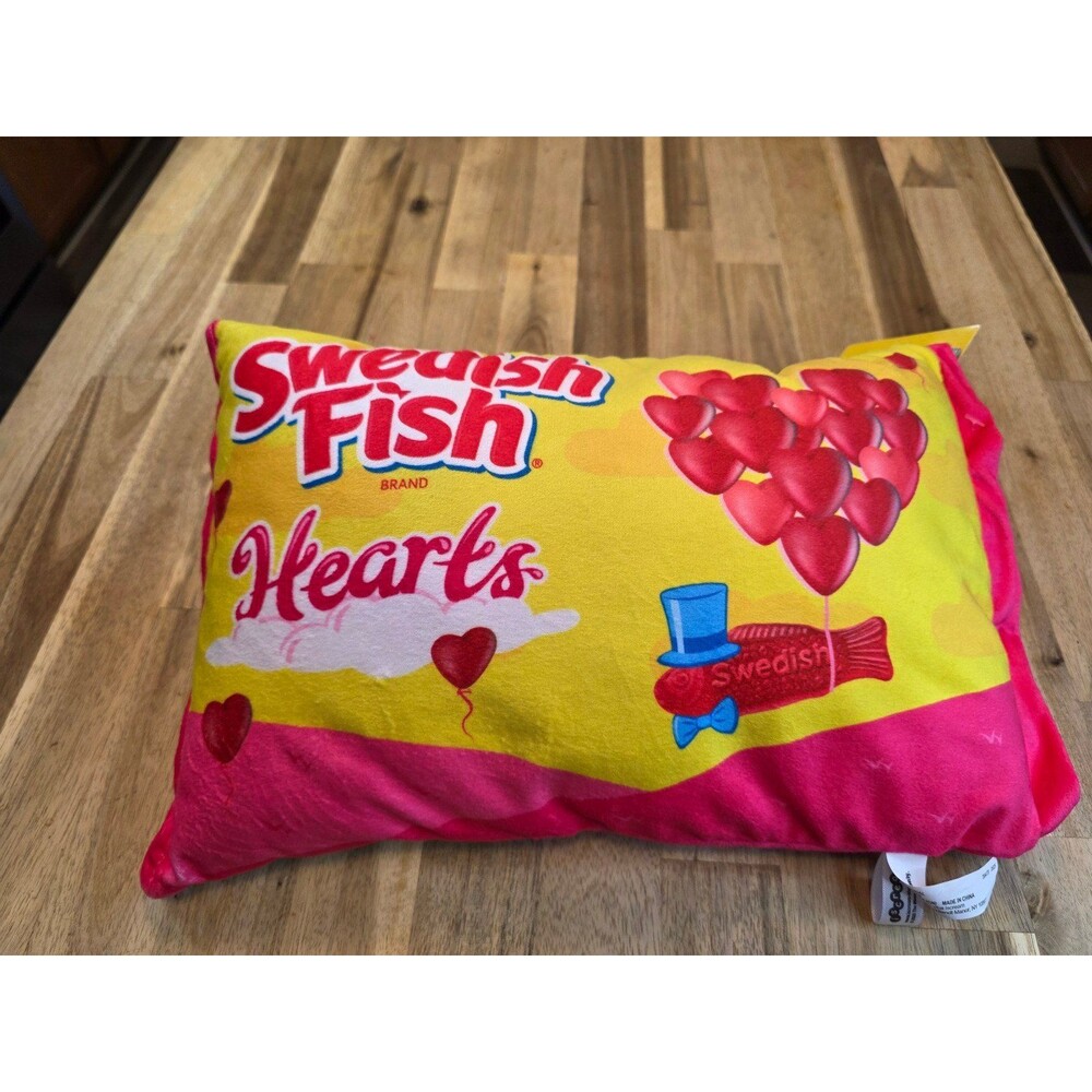 iscream Candy Plush Pillow Variety Hershey Reese Sour Patch Swedish Fish Bundle4 - Picture 10 of 11
